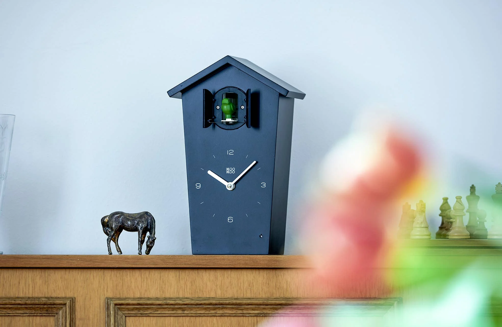 BirdHouse Cuckoo Clock | Black - Image 4