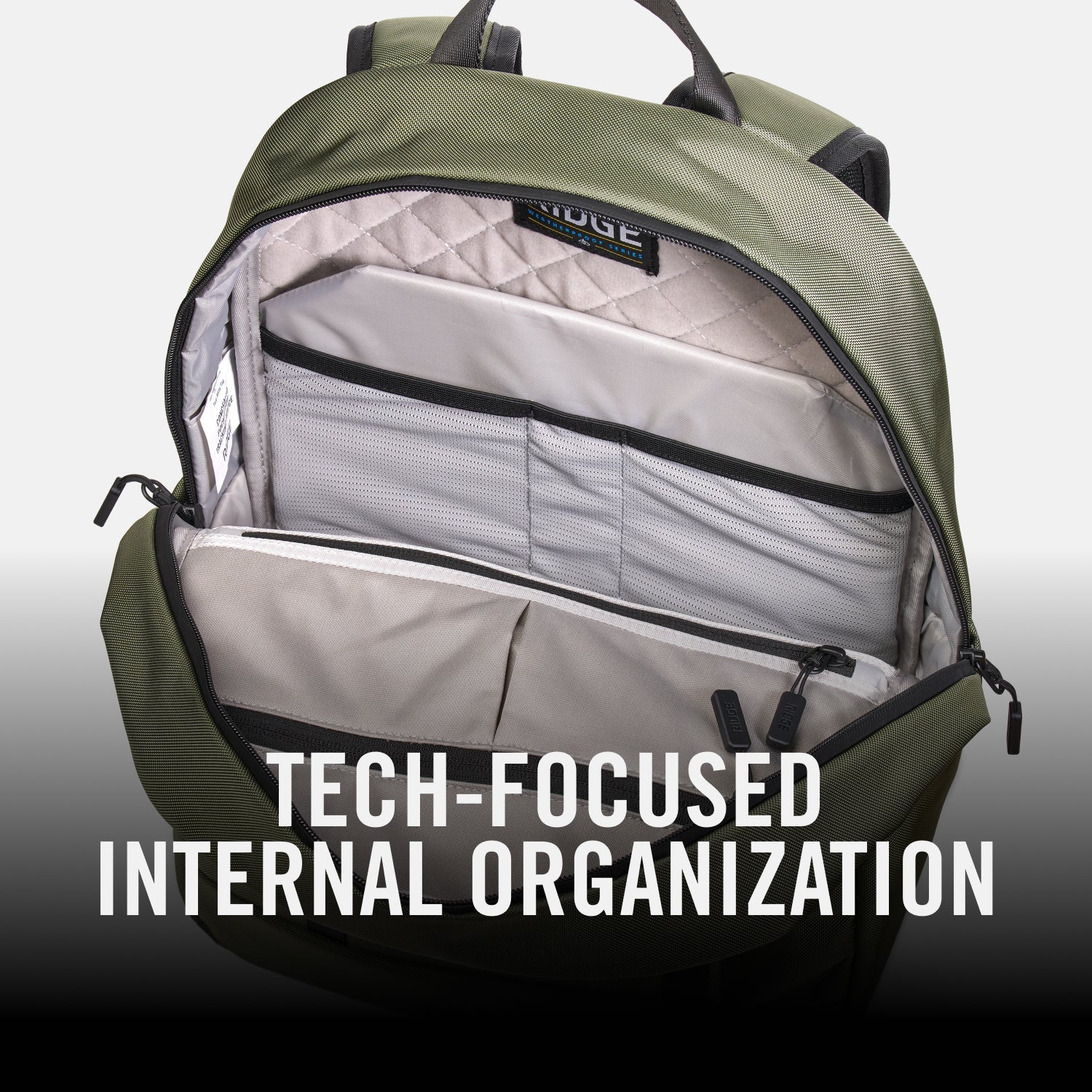 Commuter Backpack 18L | Matte Olive - Image 3