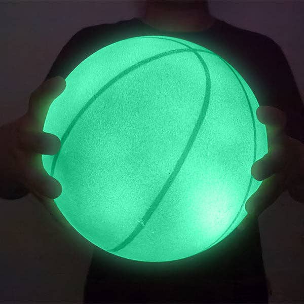StealthDunk Glow-in-the-Dark Silent Basketball No. 3 - Image 4